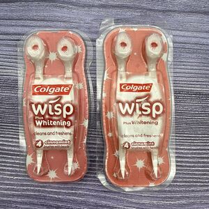 Colgate Wisp Mini Toothbrushes 5 Pack Cinnamon Cinnamint See Photos
